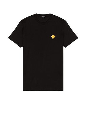 VERSACE Tee in Black - Black. Size S (also in XL).