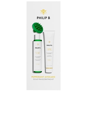 PHILIP B. Peppermint Avocado Scalp Invigorating Kit in N/A - Beauty: NA. Size all.