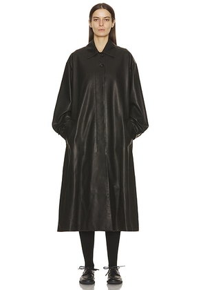 The Row Lolana Coat in Black - Black. Size 0 (also in 2, 4).