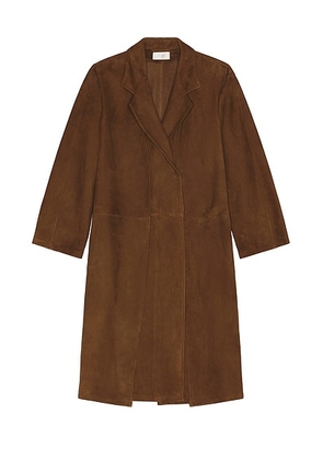 The Row Serenis Coat in Russet - Brown. Size 2 (also in 4, 6).