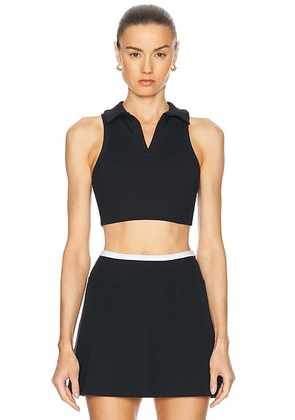 YEAR OF OURS Ribbed Gabriella Bra in Black - Black. Size XS (also in L).