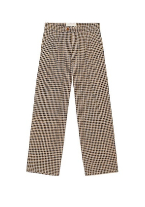 Story mfg. Fenn Trousers in Wobbly Waffle - Brown. Size M (also in ).