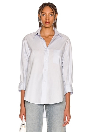 Citizens of Humanity Kayla Shirt in Santa Cruz - Baby Blue. Size L (also in ).