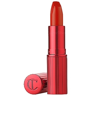Charlotte Tilbury Matte Revolution Lipstick in Flame Flame - Red. Size all.