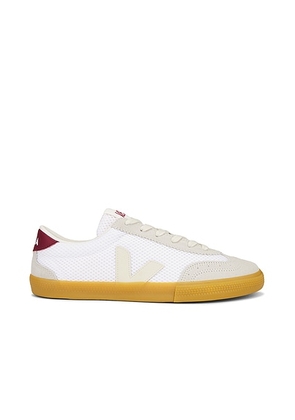 Veja Volley Sneakers in Lunar  Pierre  & Marsala - Grey. Size 44 (also in 41, 43, 45).