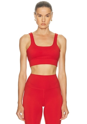 Varley FreeSoft Cori Bra in Lava Falls - Red. Size L (also in S).