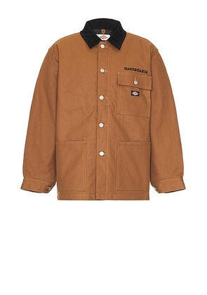 WACKO MARIA Dickies Coverall in Brown - Brown. Size XL (also in ).