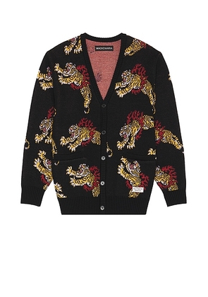 WACKO MARIA Tim Lehi Cardigan in Black - Black. Size M (also in XL).