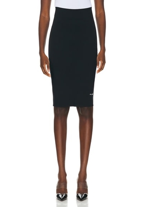 ALAÏA Sculpting Skirt in Noir - Black. Size 38 (also in 40).