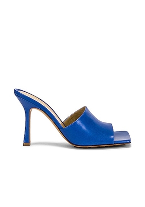 Bottega Veneta Stretch Mule Sandals in Aquarium - Blue. Size 37 (also in 36, 37.5, 39).