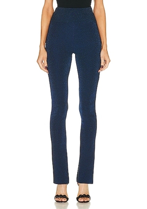 ALAÏA Df Legging in Bleu - Blue. Size 40 (also in 38, 42).