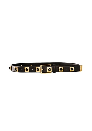 AUREUM No. 2 Studded Belt in Black - Black. Size XXS (also in ).