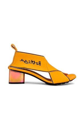 Bottega Veneta Flex Elastic Sandals in Tangerine - Tangerine. Size 36.5 (also in ).