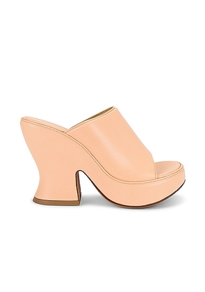 Bottega Veneta Wedge Sandals in Macaroon - Blush. Size 39.5 (also in ).