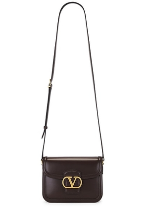 Valentino Garavani 9to5 Small Shoulder Bag in Oak Brown - Chocolate. Size all.