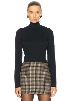 EAVES Maxine Turtleneck Sweater in Black - Black. Size XL (also in ).