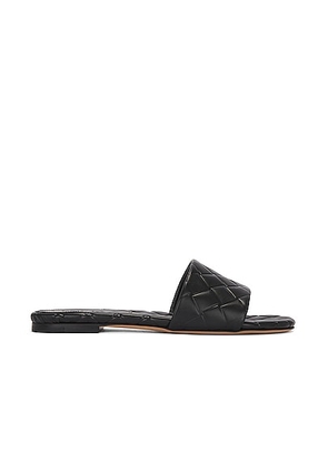 Bottega Veneta Flat Sandal in Black - Black. Size 41 (also in ).