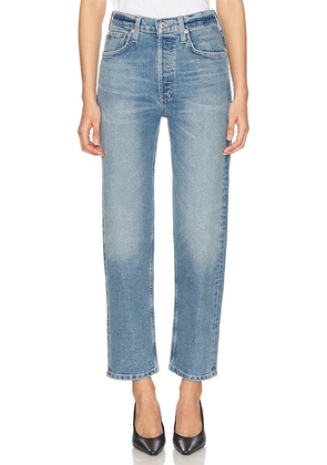 Citizens of Humanity Delfina Straight Jeans in Elsinore - Blue. Size 24 (also in 23, 25, 26, 27, 28, 29, 30, 31, 34).