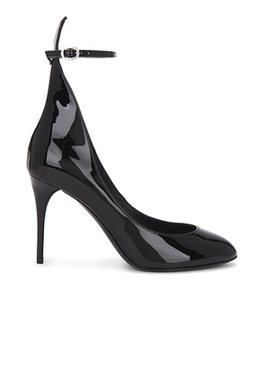ALAÃA Ankle Strap Pump in Noir - Black. Size 41 (also in ).