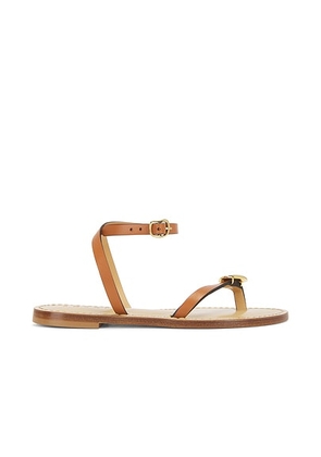 Amanu The Senegal Sandal in Cognac - Cognac. Size 11 (also in 10, 6, 7, 8, 9).