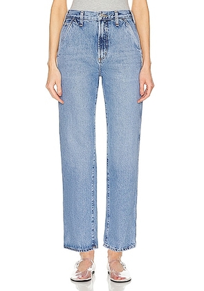 AGOLDE Cooper Trouser Jeans in Command - Denim-Light. Size 24 (also in 25, 27, 28, 29, 32, 33).