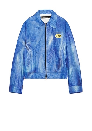 Andersson Bell Unisex Wilson Printed Tyvek Jacket in Blue - Blue. Size XL (also in ).