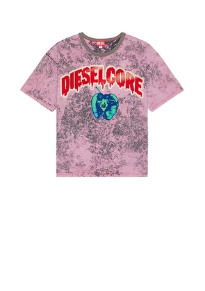 Diesel Box Tee in Purple - Purple. Size M (also in L, XL/1X).