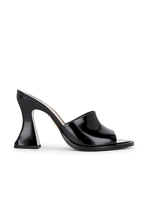 Bottega Veneta Cha Cha Mule Sandal in Black - Black. Size 39 (also in 36, 38.5).