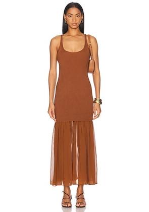 A.L.C. Micky Dress in Light Chestnut - Brown. Size S (also in ).