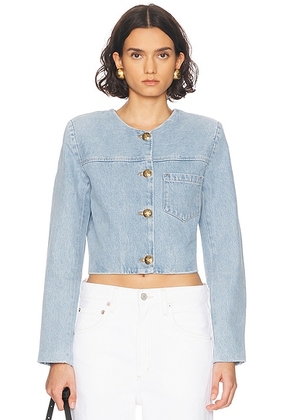 Citizens of Humanity Priah Jacket in Damaris - Blue. Size L (also in XL).