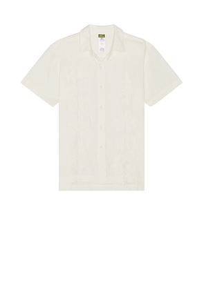 Agua Bendita Jack Shirt in White - White. Size L (also in ).