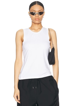 Acne Studios Elando Tank Top in Optic White - White. Size M (also in L, S, XS).
