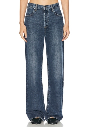Citizens of Humanity Annina Wide Leg Jeans in Westwood - Blue. Size 24 (also in 25, 30, 32, 33, 34).