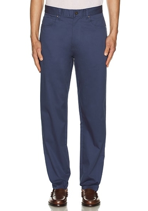 Barbour Lightweight Stretch Chino in Oceana - Blue. Size 30 (also in 32).