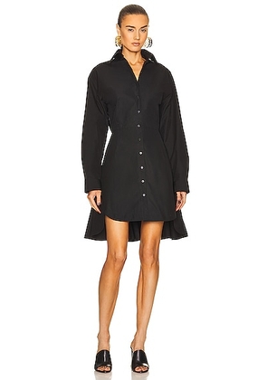 ALAÏA Tina Dress in Noir - Black. Size 34 (also in ).