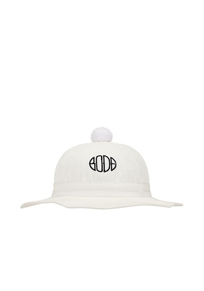 BODE Paneled Grandfather Hat in White - White. Size M (also in L, S).