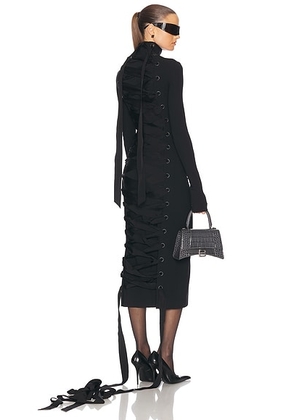 Balenciaga Backless Dress in Black - Black. Size 38 (also in ).