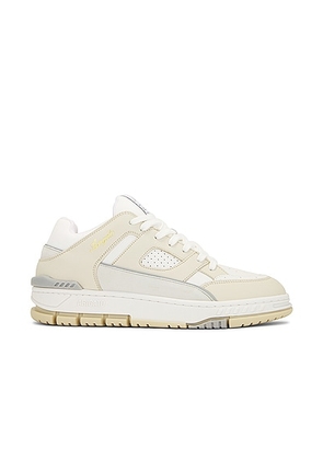 Axel Arigato Area Lo Sneaker in Cremino & White - Cream. Size 40 (also in 41, 42, 43).