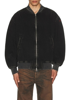 Diesel Vinz Jacket in Black - Black. Size M (also in ).