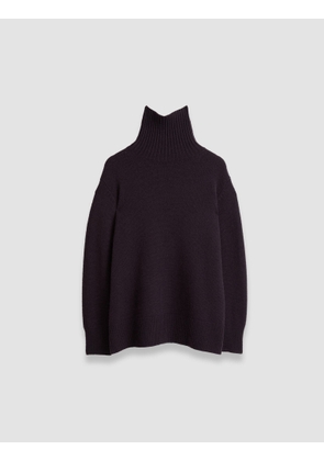 Luxe Cashmere High Neck Jumper - S