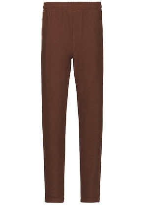 Beyond Yoga Take It Easy Pant in Bold Mocha Heather - Brown. Size XL/1X (also in ).