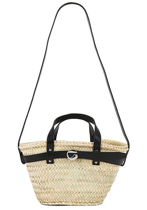 Coperni Mini Palm Bucket Bag in Beige - Beige. Size all.