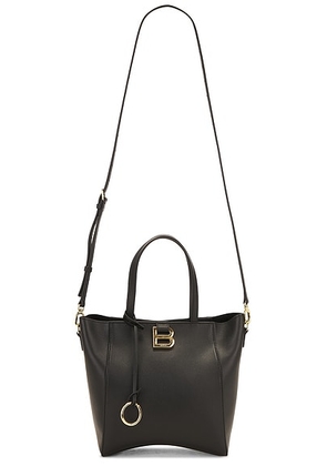 Balenciaga Hourglass Small Soft Tote Bag in Black - Black. Size all.