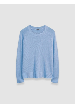 Open Cashmere Round Neck Jumper - S