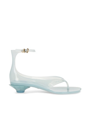 Chloe Jelly Sandal in Spearmint - Baby Blue. Size 36 (also in 37, 38, 40).
