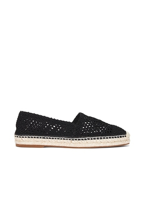 Chloe Isla Espadrille in Delicate Black - Black. Size 38 (also in 36, 37, 39, 40, 41).