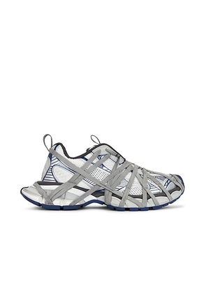 Balenciaga 3xl Extreme Lace Sneaker in White  Grey Mix  & Navy - Grey. Size 45 (also in ).