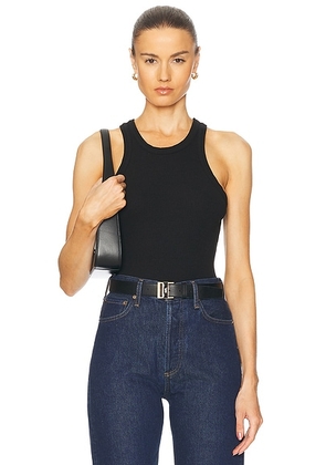 AGOLDE Rayne Tank in Black - Black. Size L (also in M, S, XL).