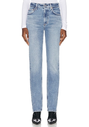 Citizens of Humanity Zurie Straight Leg Jeans in Glendale - Denim-Light. Size 26 (also in 24, 34).