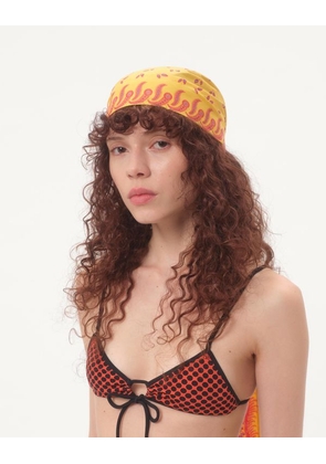 Valentino Garavani Escape Headband In Cotton And Silk Woman MULTICOLOUR UNI